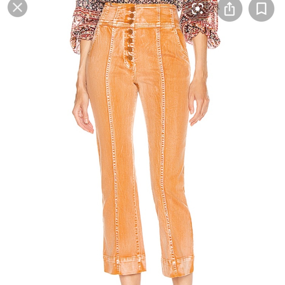 Ulla Johnson Ellis Jean rust. NWT